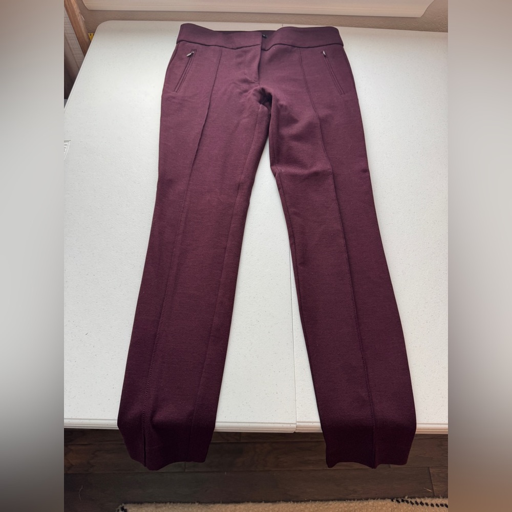 LOFT Women’s Dress Pants in Deep Wine